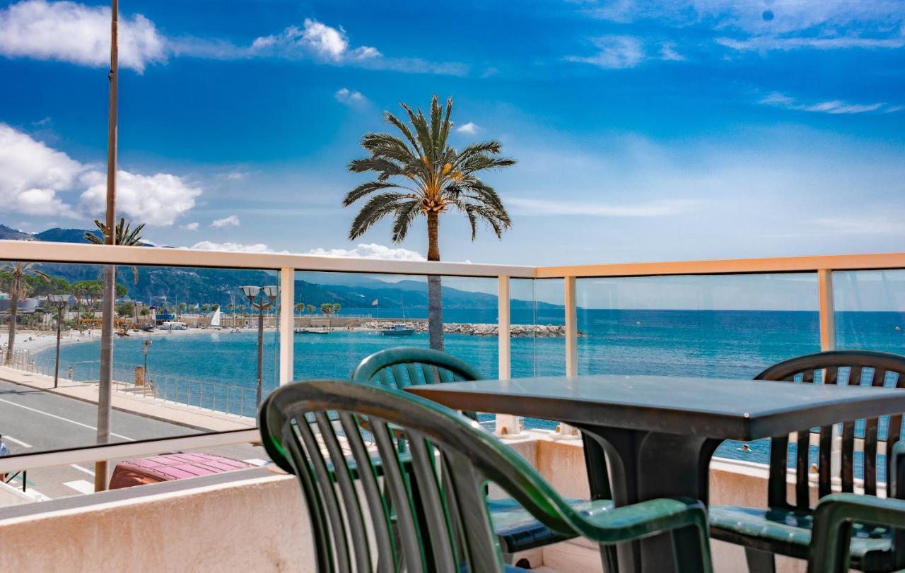 Hotel Et Appartements Reine D'Azur Roquebrune-Cap-Martin Eksteriør bilde